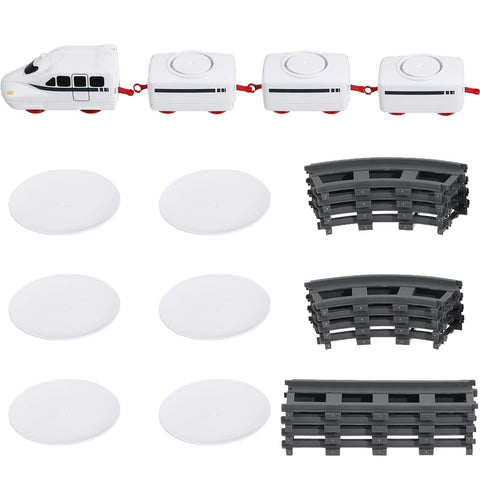 Apettoey detailed shot of interlocking tracks emphasizing simple snap-together assembly and stability