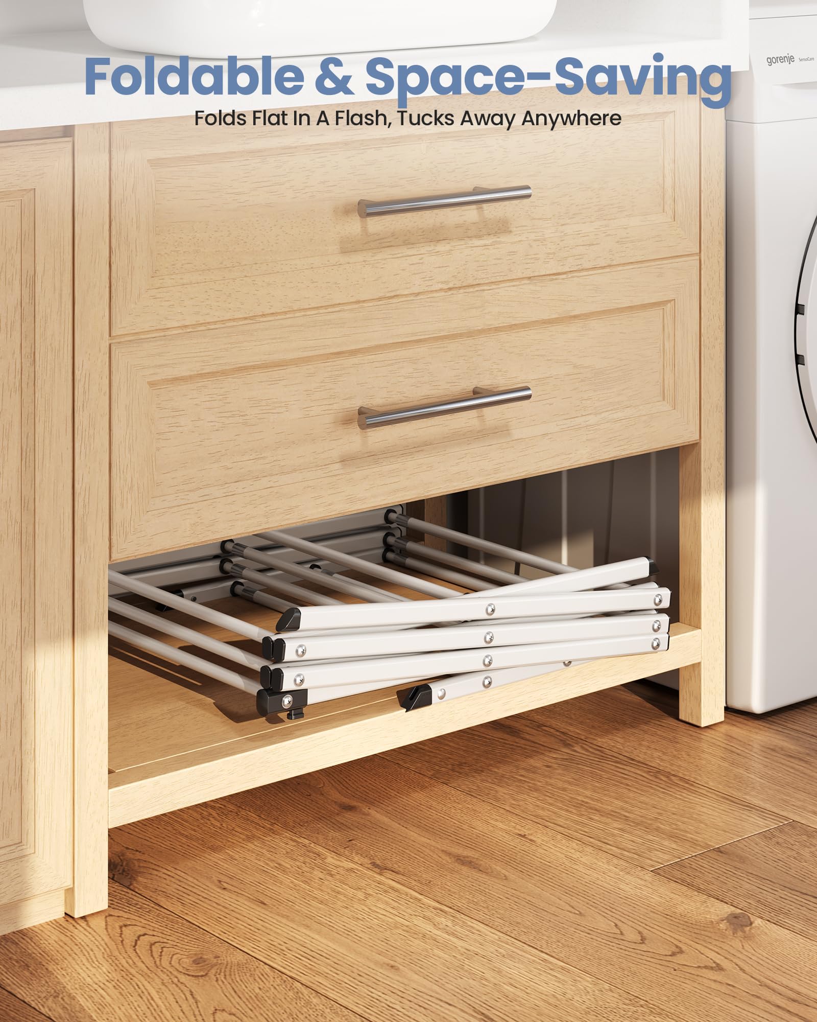 APEXCHASER folded flat for compact storage and easy stashing benefit