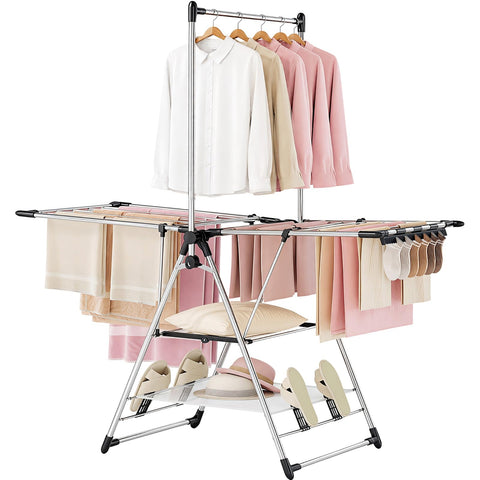 APEXCHASER full rack front view showing capacity and organized drying