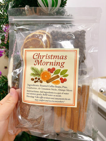 apragaz cozy holiday table setting with simmer pot creating ambiance benefit: seasonal atmosphere