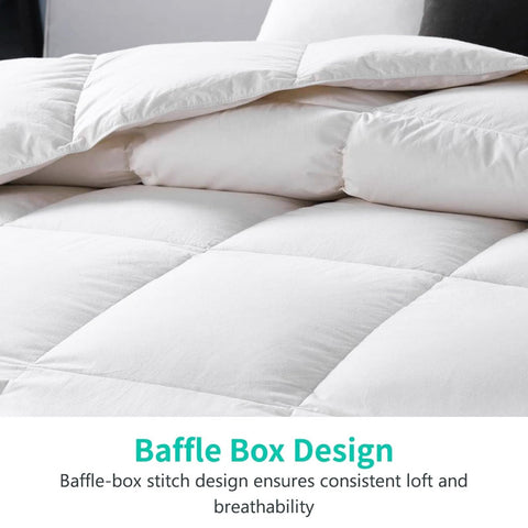 APSMILE comforter in styled bedroom demonstrating cozy, inviting sleep ambiance