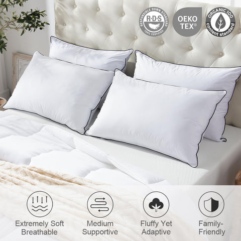 APSMILE organic cotton percale cover detail highlighting breathable soft fabric benefit