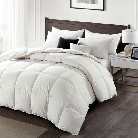 APSMILE size scale on king bed showing 106x90 fit and full coverage