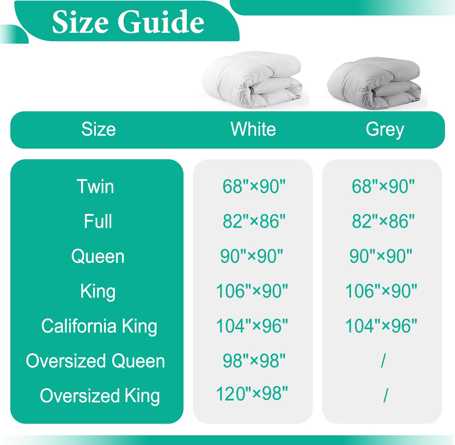 APSMILE comforter in bedroom with couple relaxing to convey comfort and calm