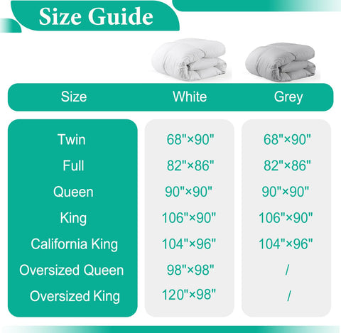 APSMILE comforter in bedroom with couple relaxing to convey comfort and calm