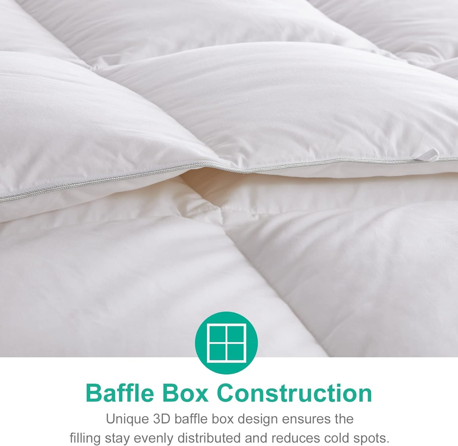 APSMILE storage bag with folded comforter showing easy storage and freshness protection