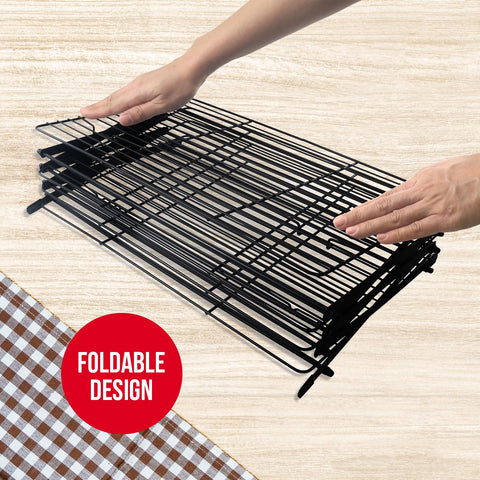 Arbelle close-up of wire grid detail highlighting reinforced construction and durability