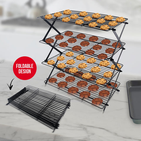 Arbelle nonstick surface with glazed pastry showing easy cleanup benefit