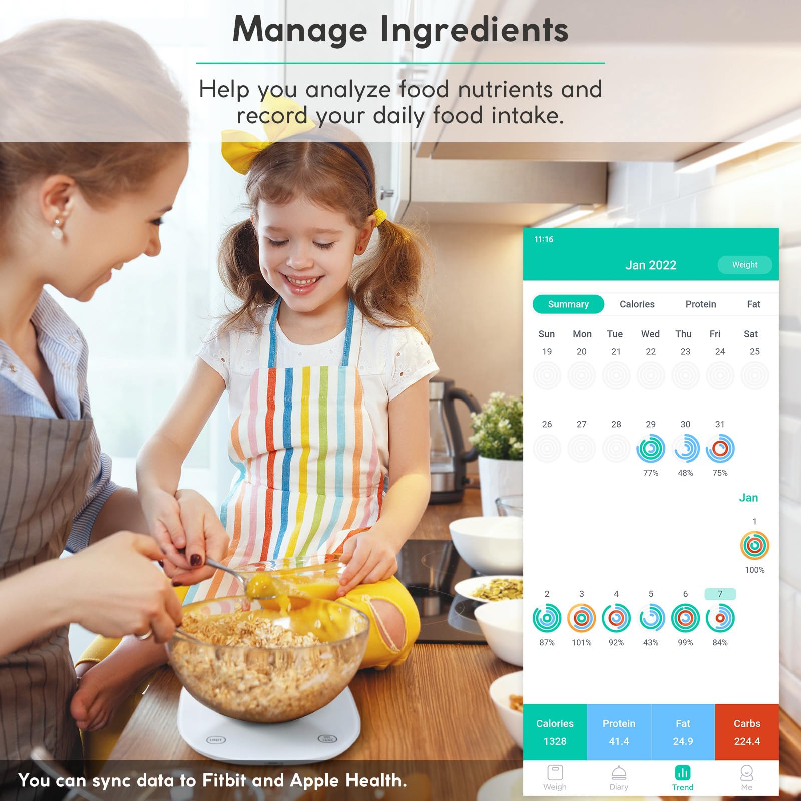 arboleaf app scanning barcode to log nutrition quickly and easily