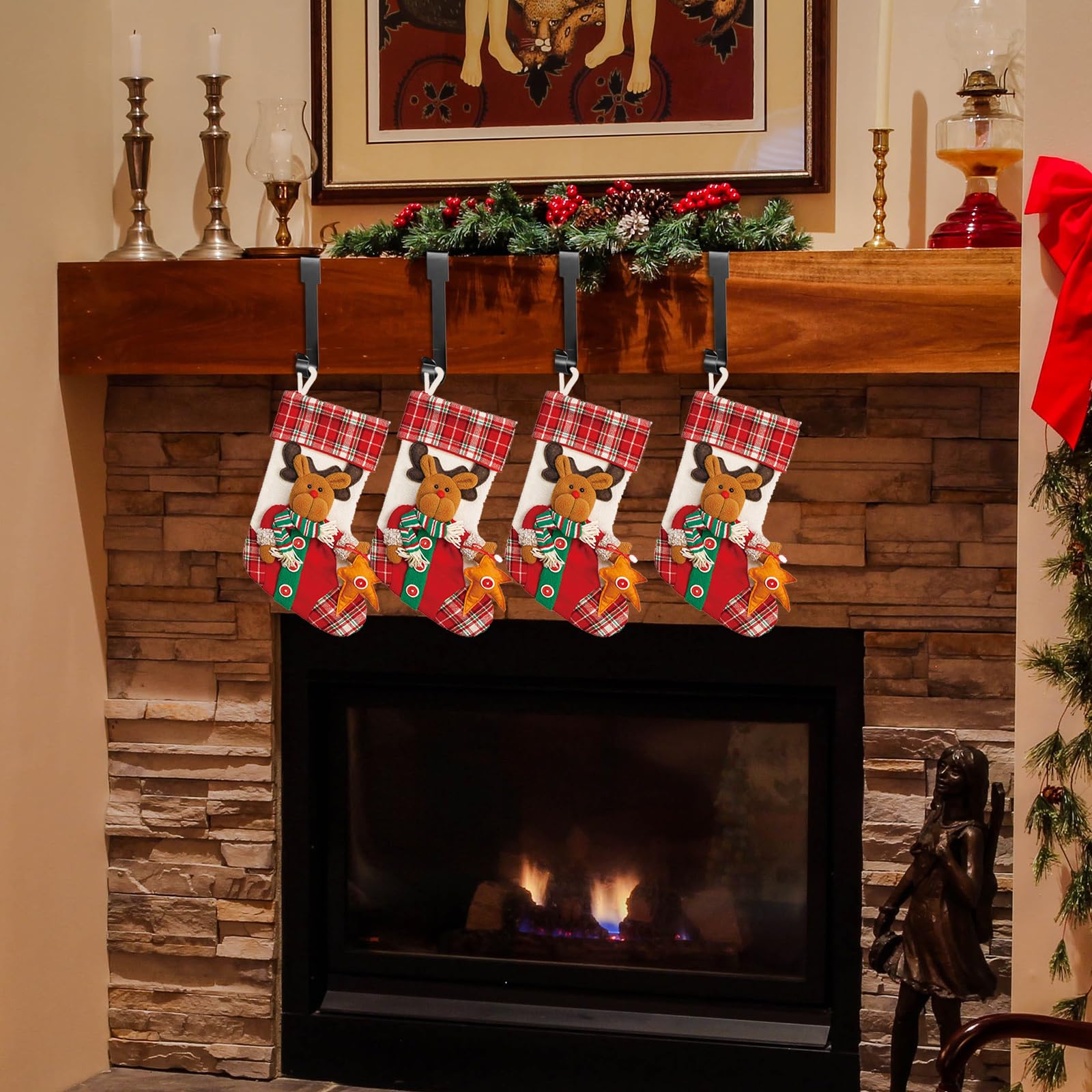 ARCHCRTC non-slip pad detail protecting mantel surfaces and preventing sliding