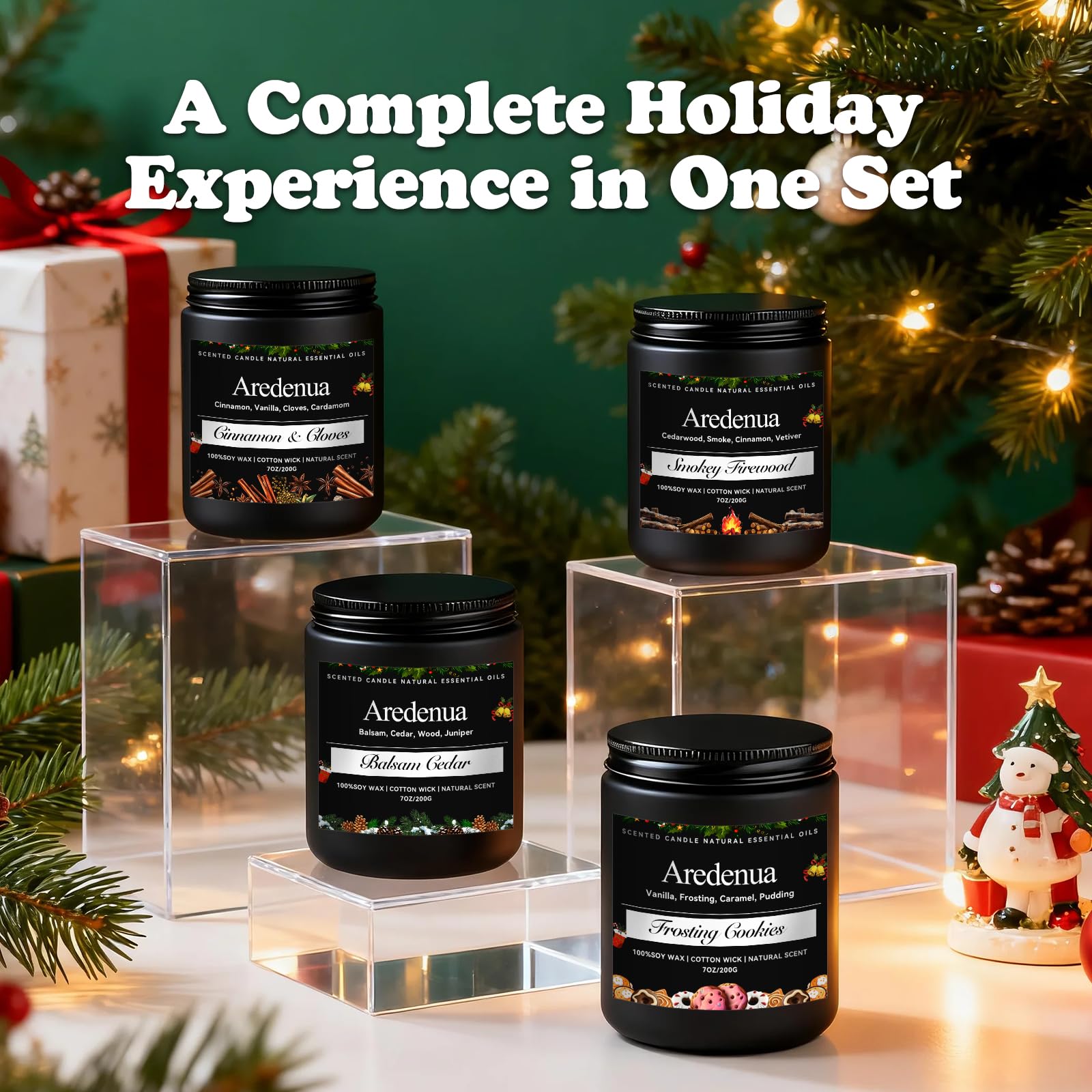 Aredenua balsam cedar close-up wax texture highlighting forest freshness
