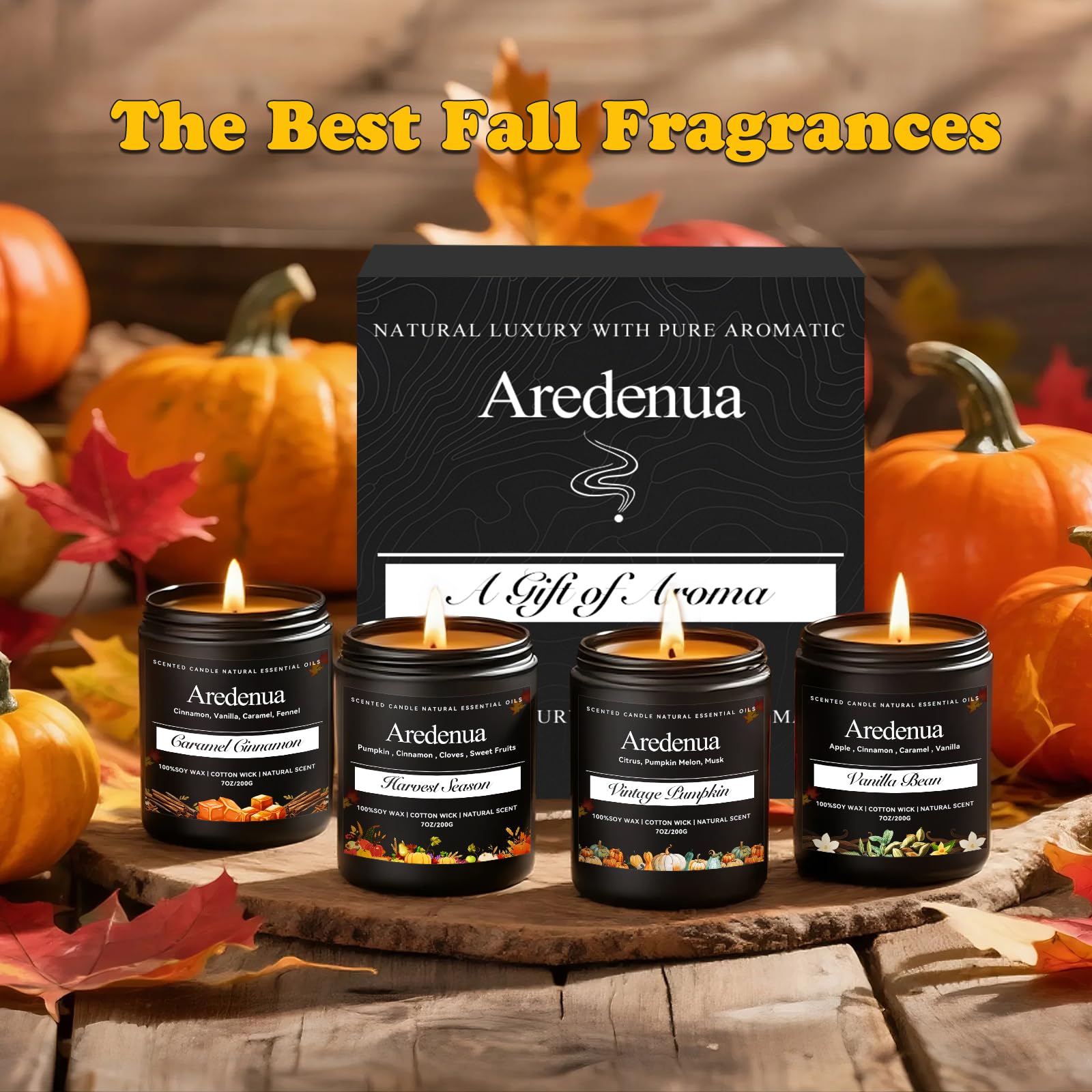 Aredenua candle with visible melt pool illustrating steady fragrance release