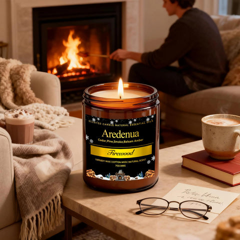 Aredenua candles presented in gift box with ribbon for easy holiday gifting benefit