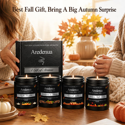 Aredenua melted wax pool texture showing smooth soy wax for even burning