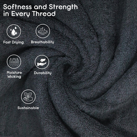 Ariv towels next to everyday items showing scale and full-size coverage