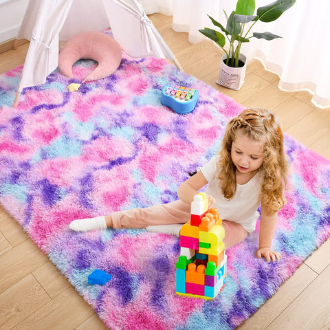 AROGAN view of non-slip backing dots providing floor grip and added safety