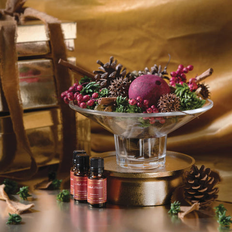 Aromatique pinecone detail from the blend highlighting rustic texture and long-lasting scent