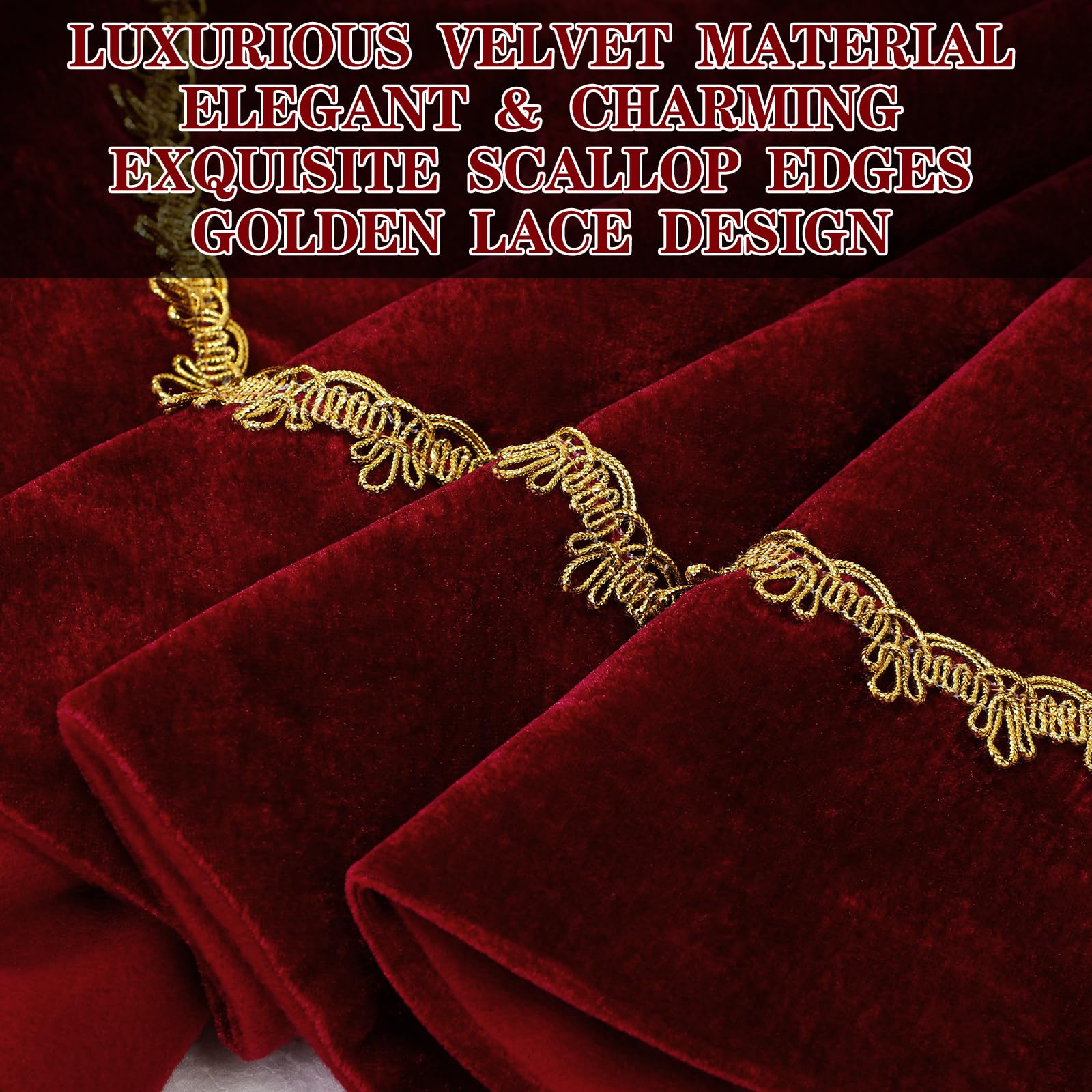 Arrowbash close-up scalloped edge and gold embroidery highlighting craftsmanship