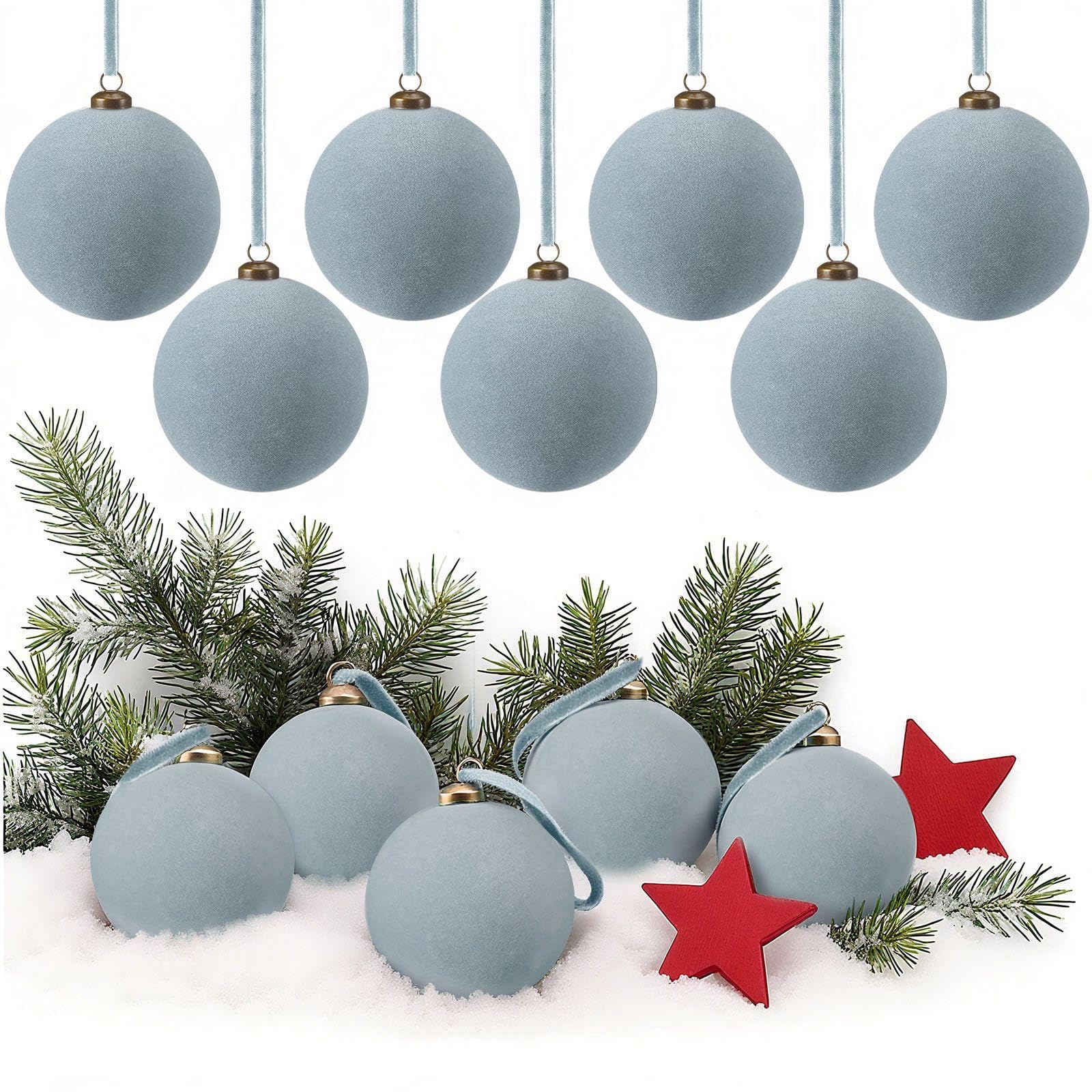 Arrowbash front packaging showing 32 dusty blue velvet balls and quantity benefit