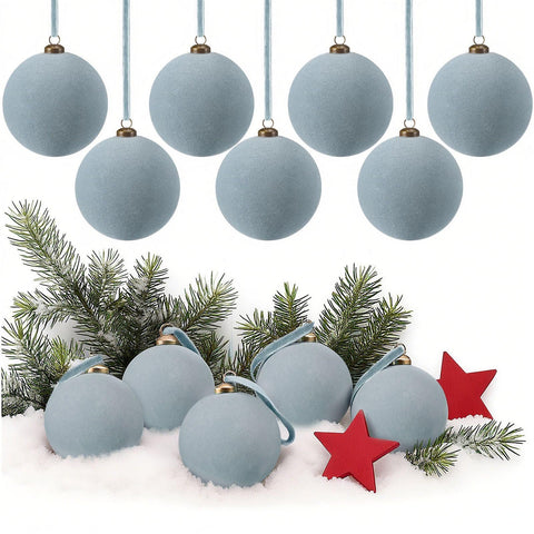 Arrowbash front packaging showing 32 dusty blue velvet balls and quantity benefit