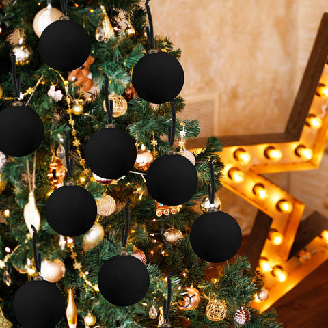 Arrowbash ornaments used in gift wrapping and tabletop centerpiece, polished holiday look