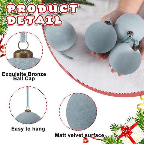 Arrowbash ornaments hanging on a lit tree creating elegant cohesive look