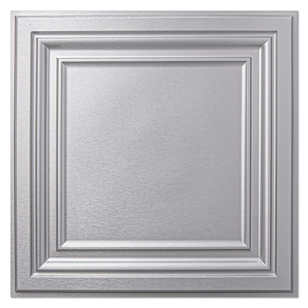 Art3d front packaging argent silver showing paintable decorative tile benefit
