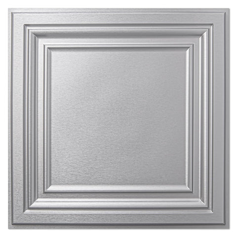 Art3d front packaging argent silver showing paintable decorative tile benefit