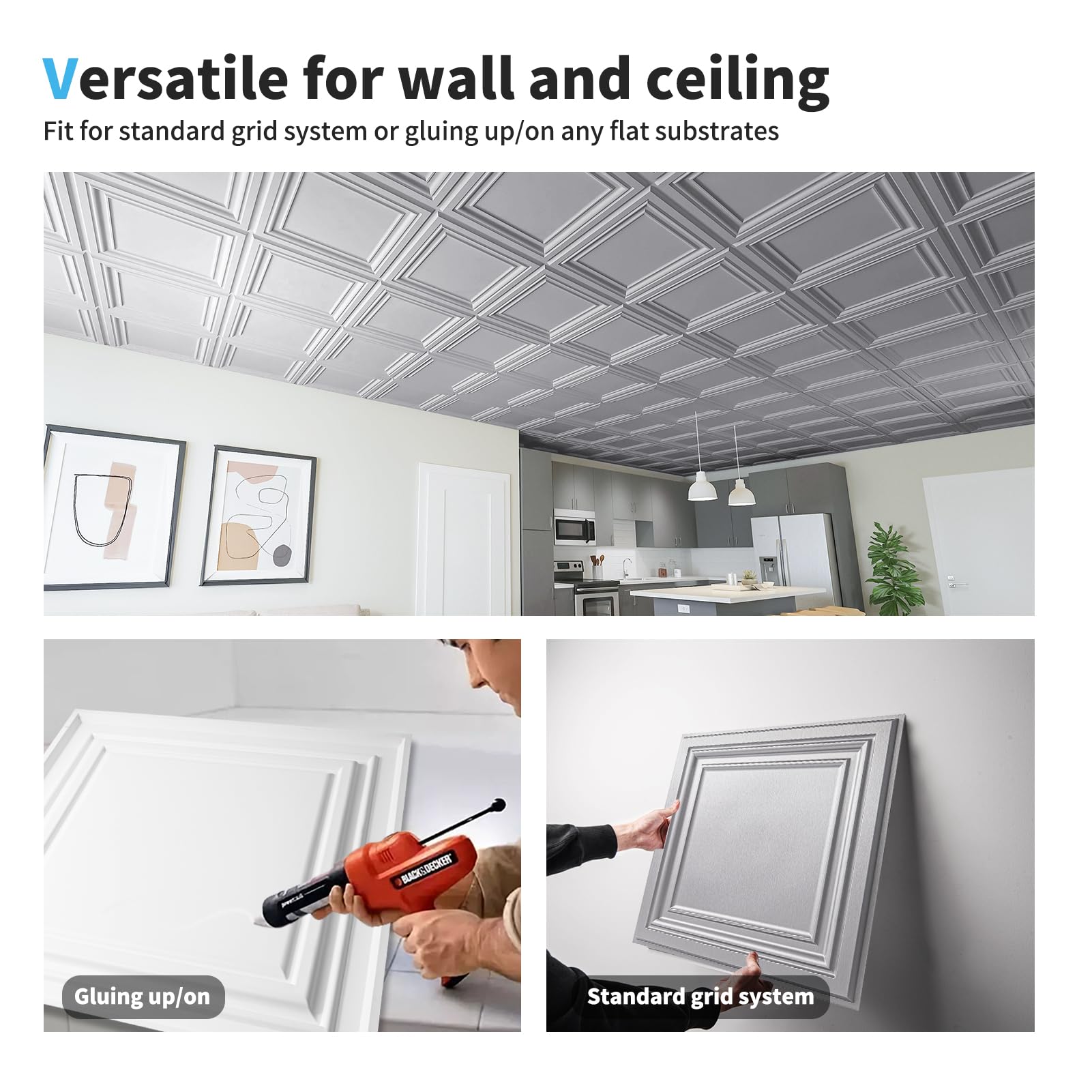Art3d hand scale photo showing tile size and manageable handling benefit