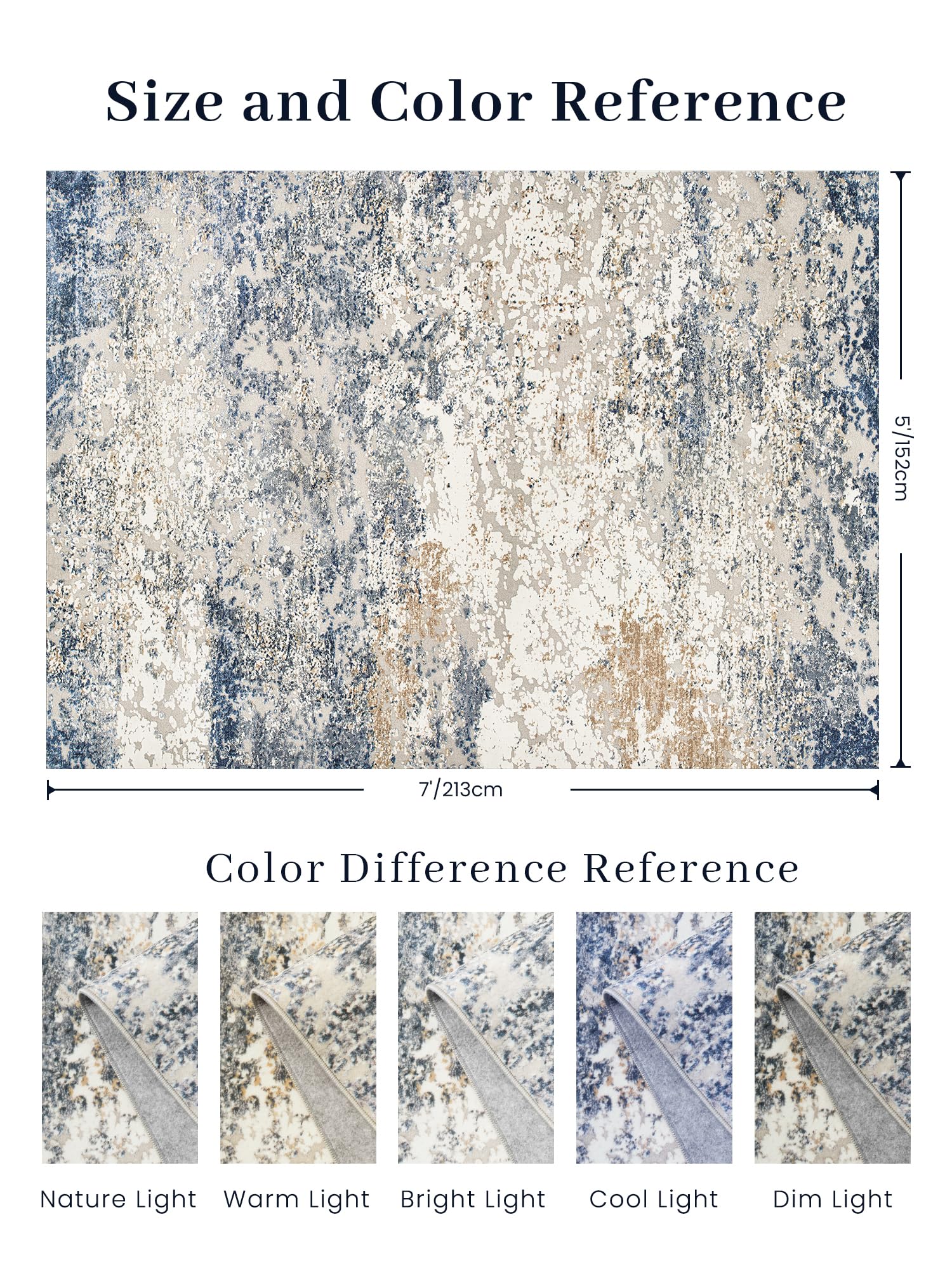 Art&Tuft blue tones close-up showing color depth and complementary décor benefit