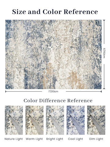 Art&Tuft blue tones close-up showing color depth and complementary décor benefit