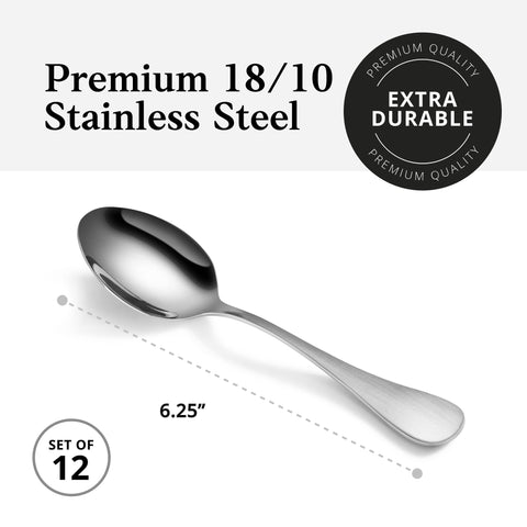 Artaste teaspoon beside dessert demonstrating ideal serving size