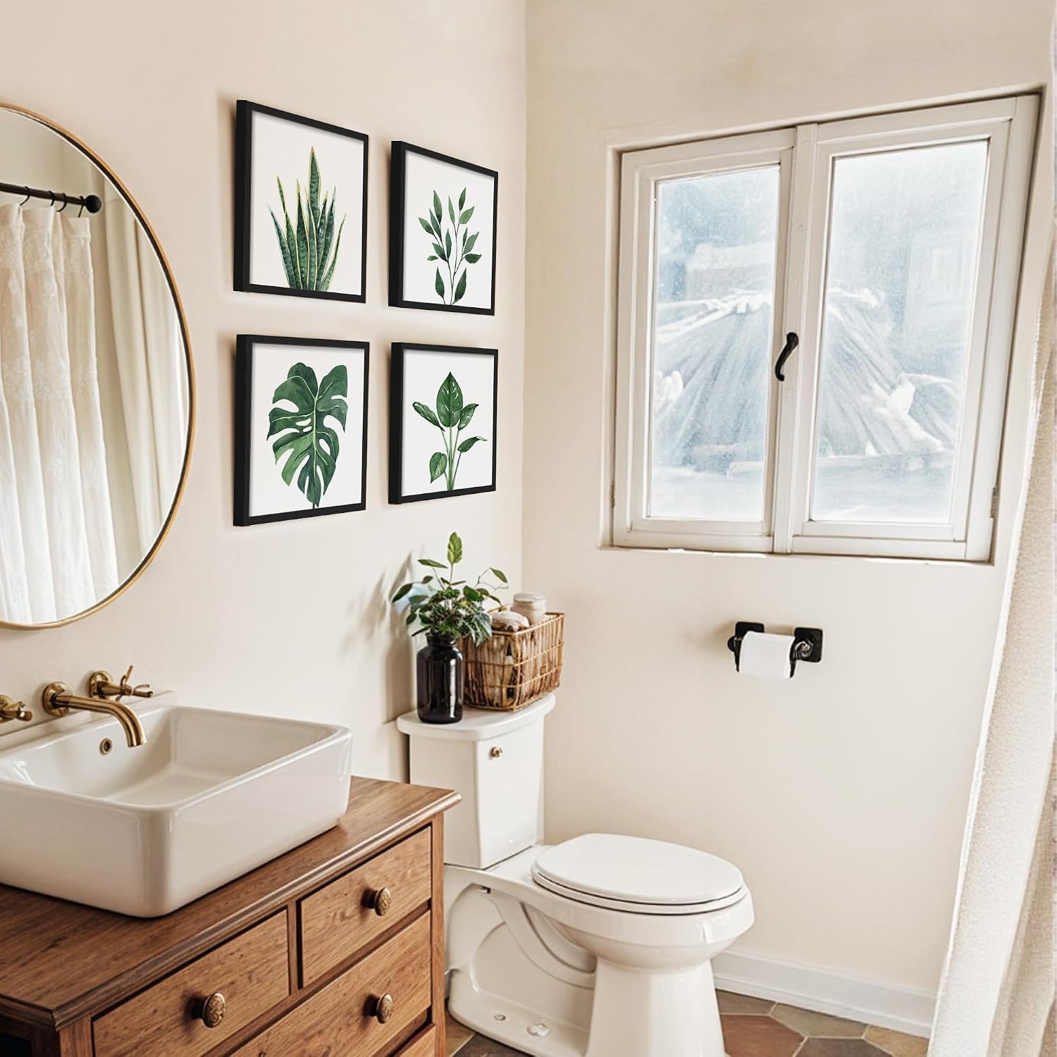 ArtbyHannah acrylic front demonstrating moisture-proof protection for steamy rooms