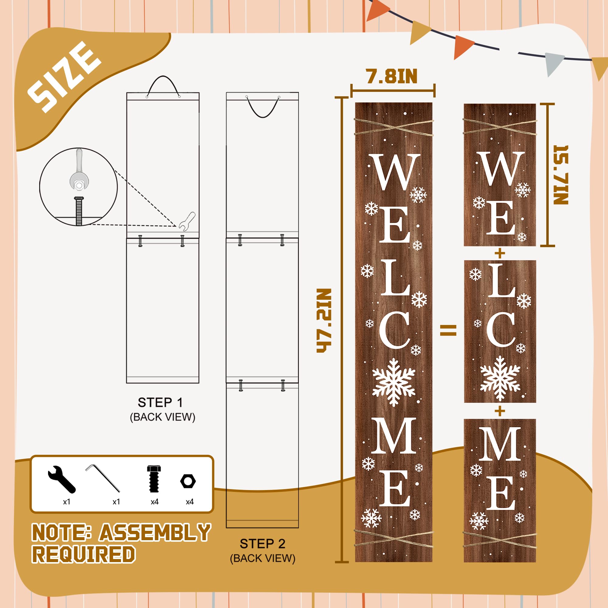 ARTDMT sign next to door showing 47.2 inch height for accurate size and scale comparison