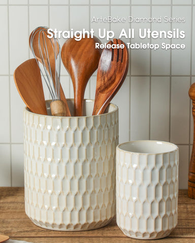 ArteBake dual set on kitchen counter creates clutter-free cooking benefit