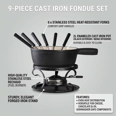 Artestia fondue in use with friends dipping bread demonstrating communal enjoyment benefit
