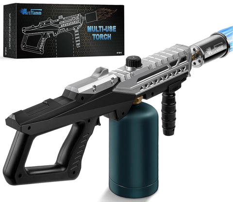 ARTFLAMM front view of torch gun showing sturdy build and easy grip