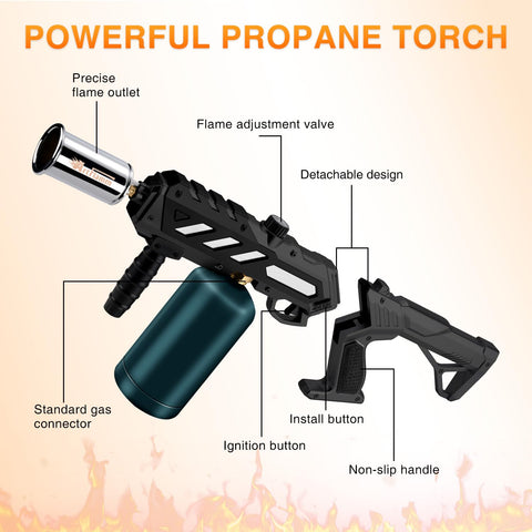 ARTFLAMM ergonomic handle close-up offering comfortable grip for precision