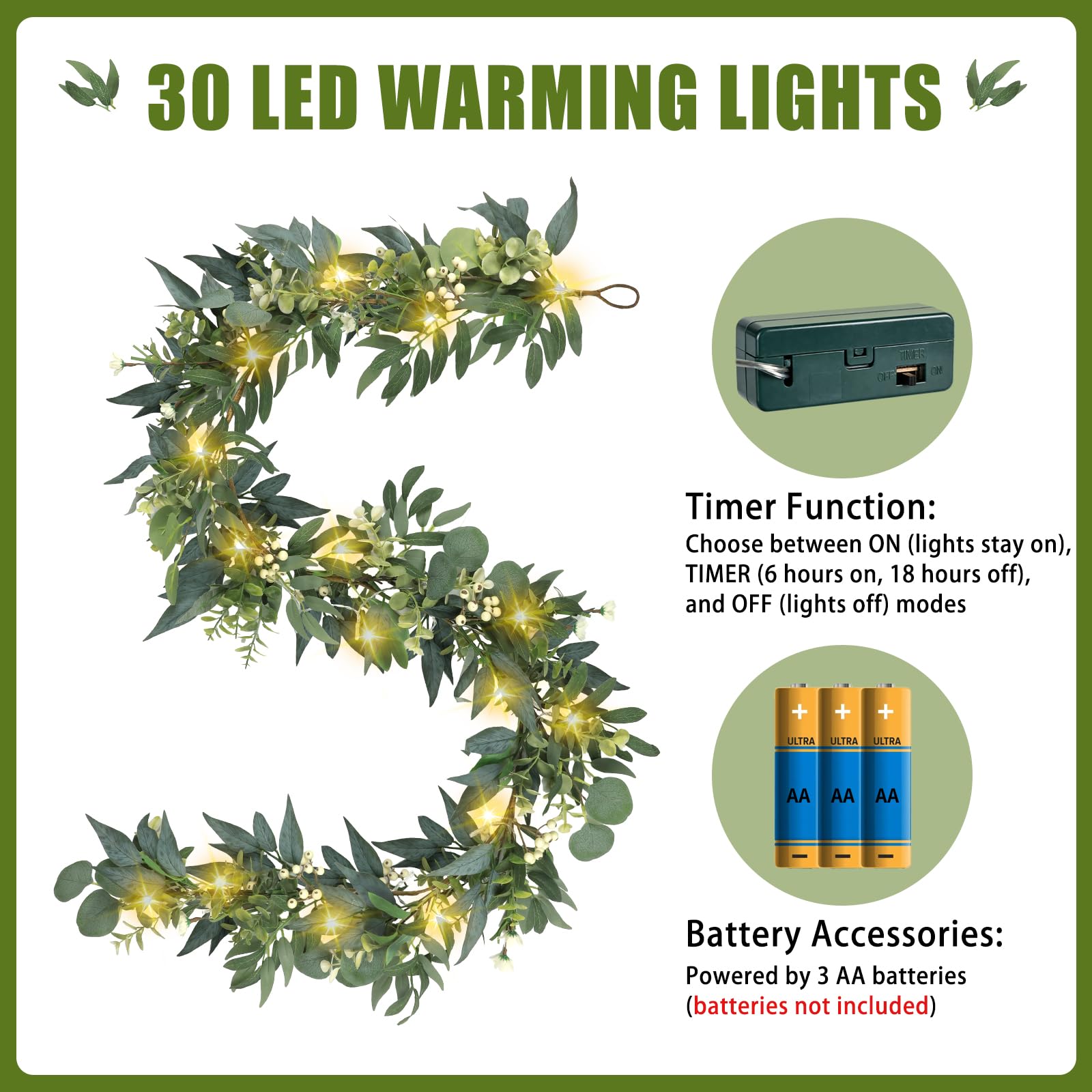 Artgar LED lighting detail shows warm glow for cozy ambiance benefit