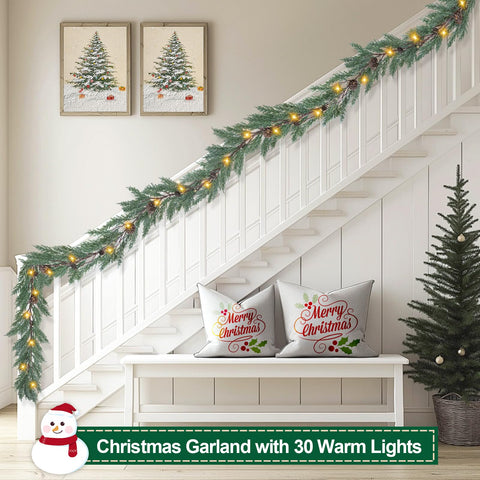 Artgar wrapped along a staircase banister demonstrating flexible shaping and secure fit