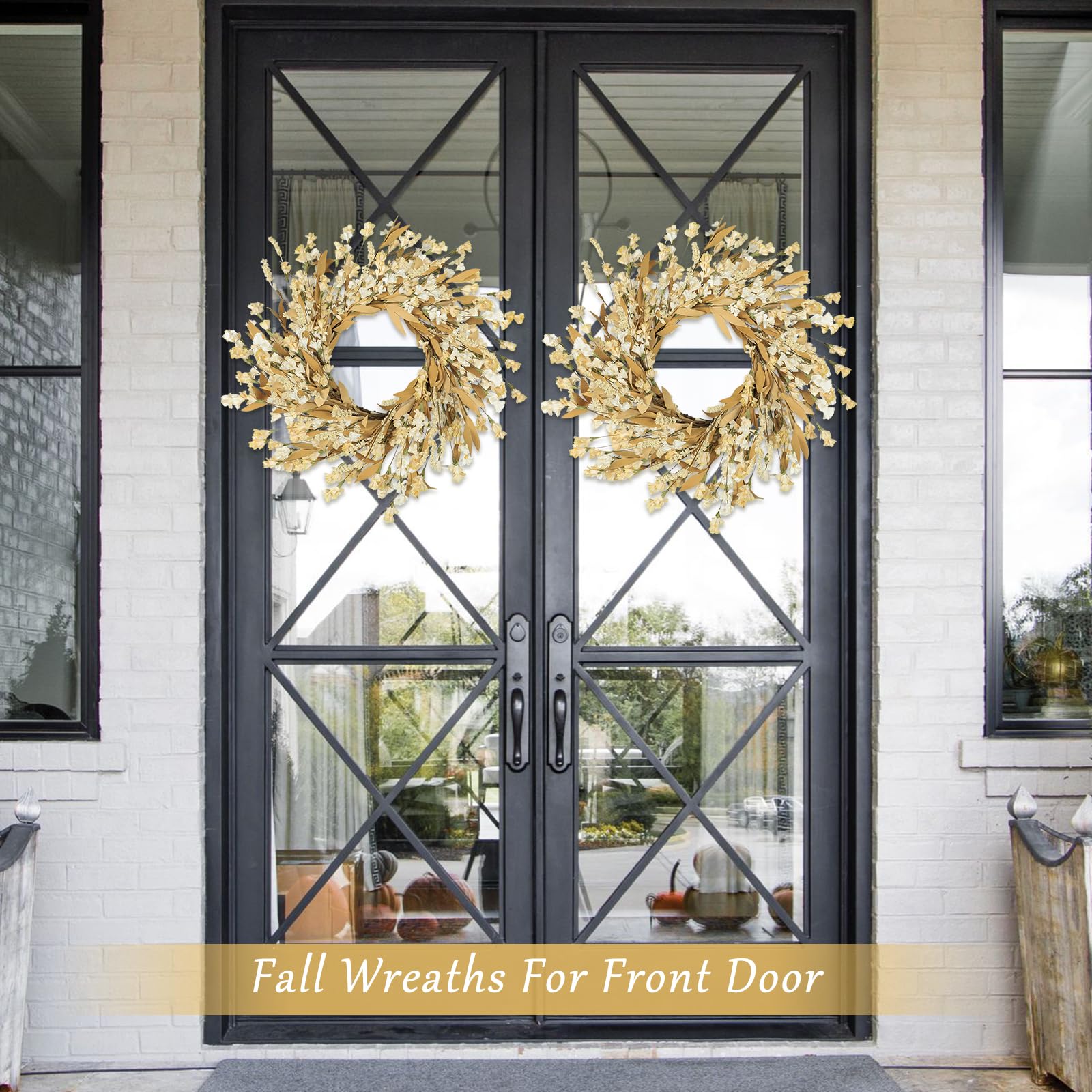 Artgar styled on a mantel offering seasonal accent and cohesive decor benefit