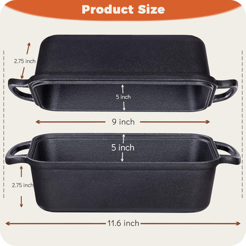 Articasting interior seasoned surface detail highlighting nonstick benefit and improved release