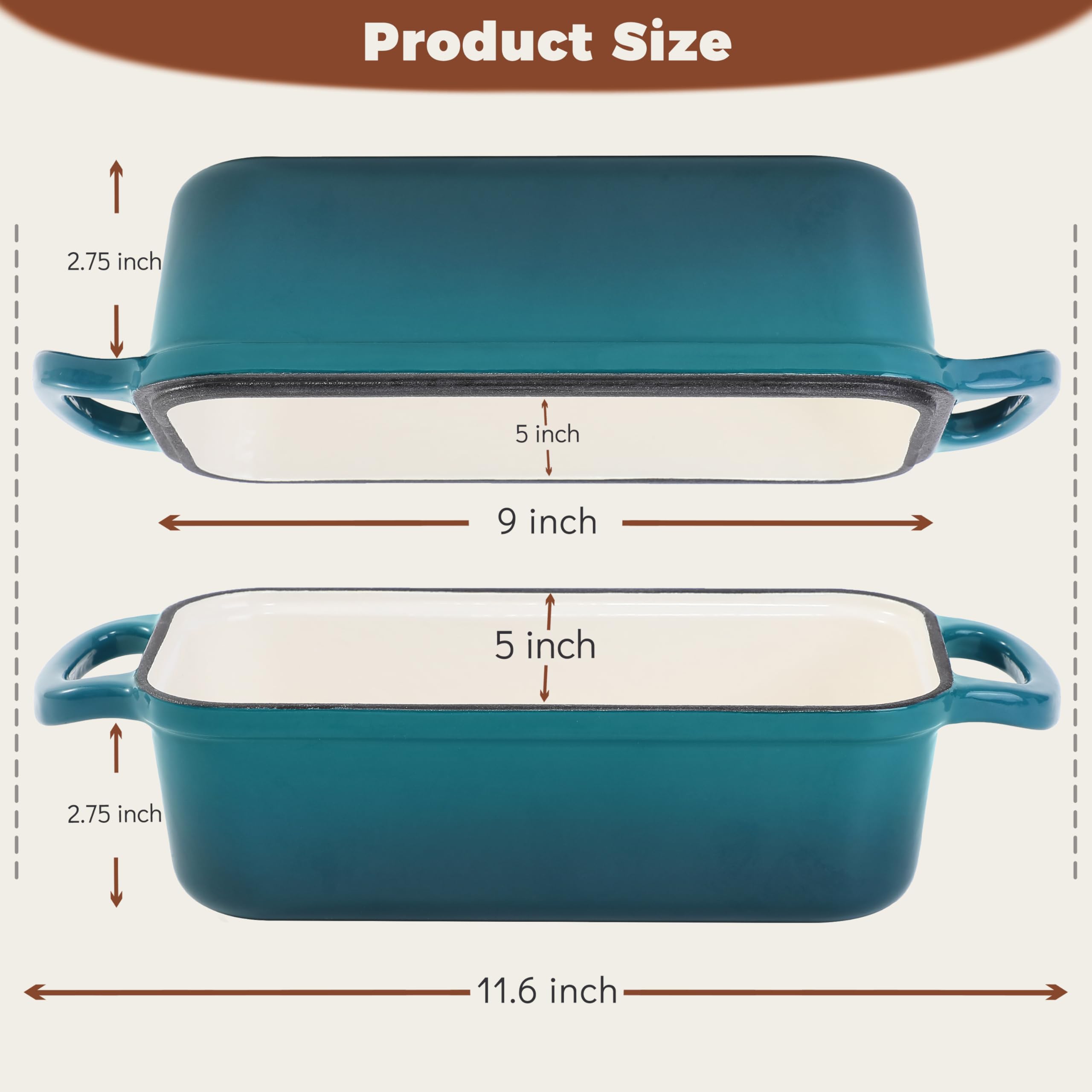 Articasting tight-fitting lid closeup demonstrating steam retention for crisp crusts