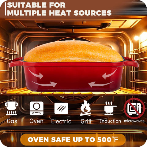 Articasting loaf pan beside ruler showing 9x5 size and scale clarity