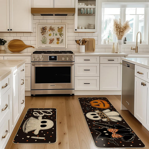 Artoid Mode mats in a kitchen in use adding seasonal comfort benefit