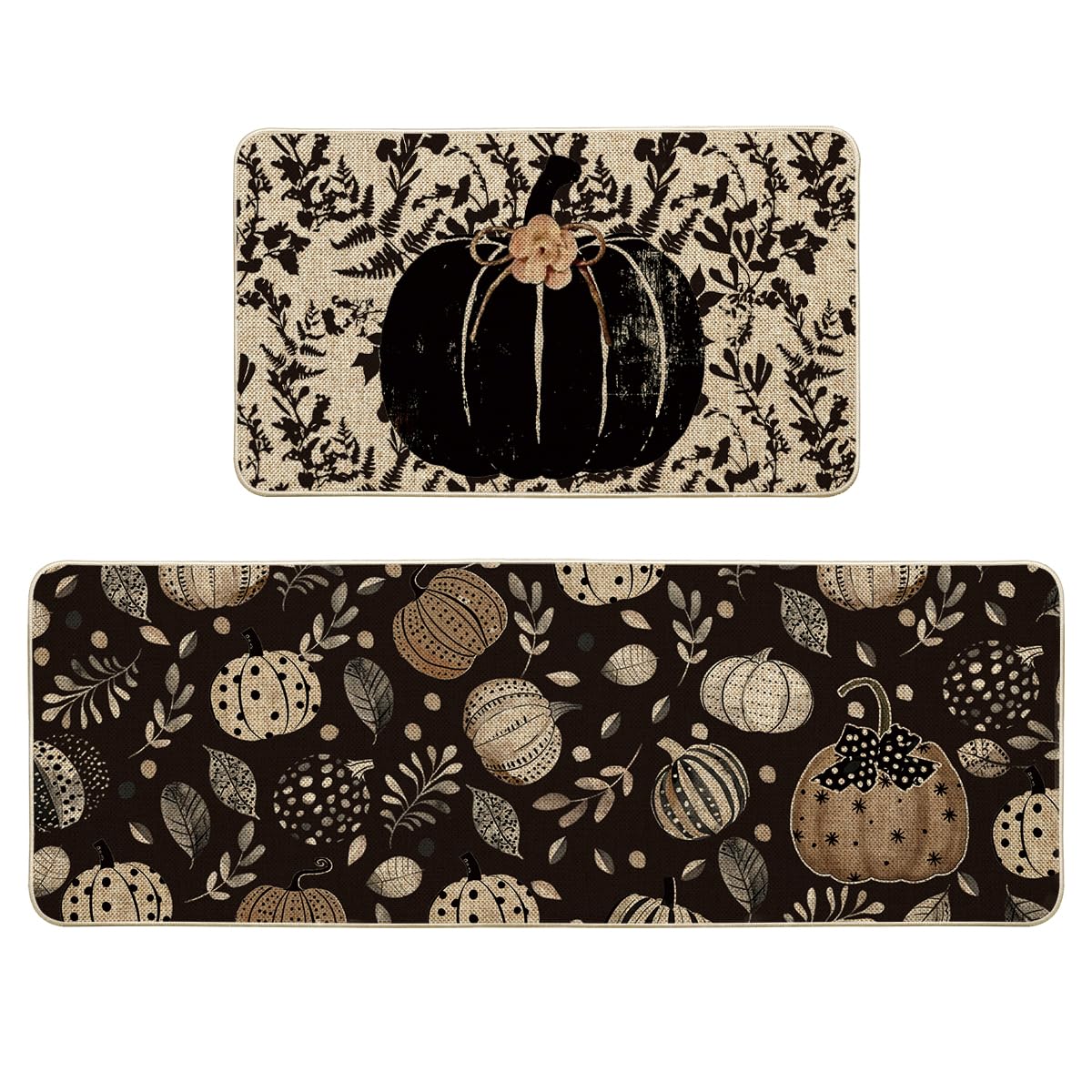 Artoid Mode front view showing black pumpkin mats and seasonal style benefit