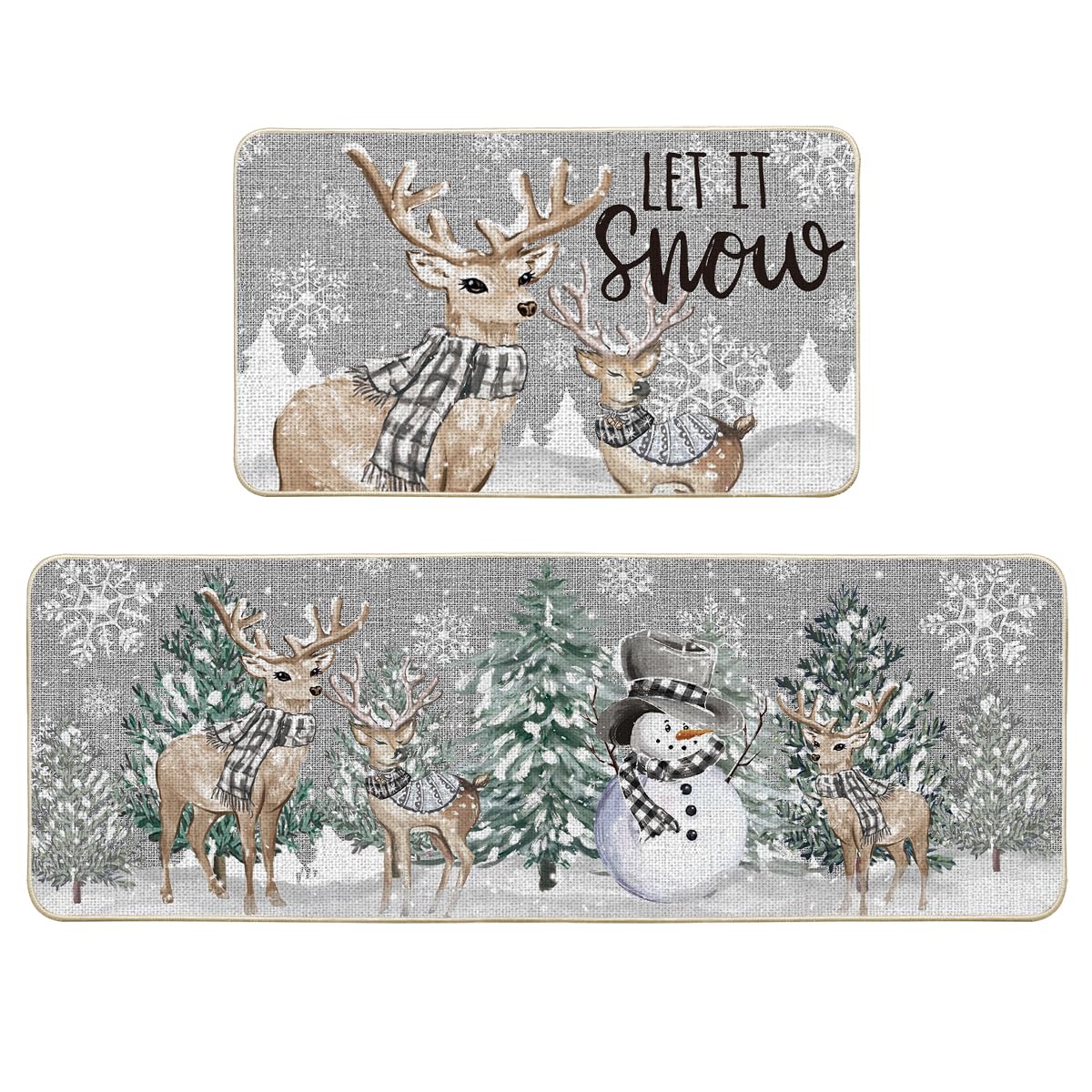 Artoid Mode front view showing deer tree design, adds festive color