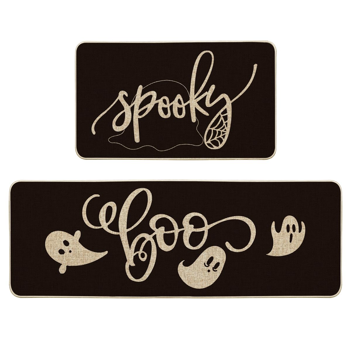 Artoid Mode front view of Halloween mat set showing festive design and fit