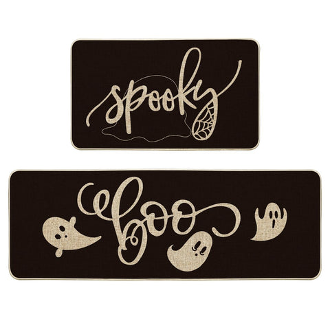 Artoid Mode front view of Halloween mat set showing festive design and fit