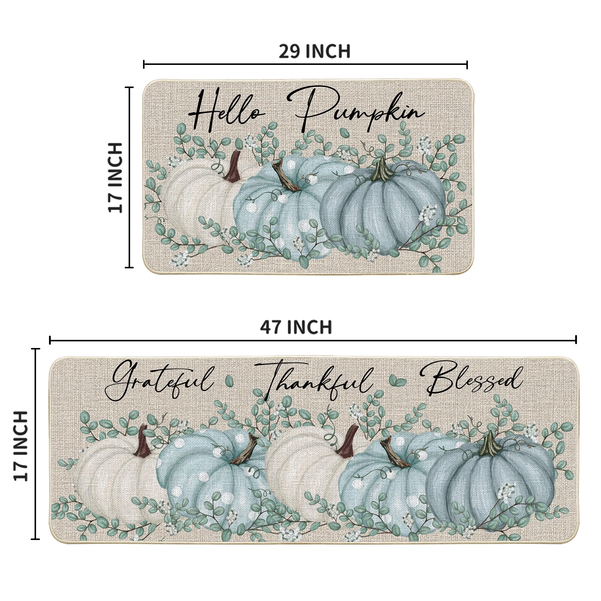 Artoid Mode mats styled with pumpkins and leaves suggesting autumn aesthetic appeal